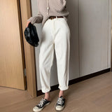 White Jeans For Women High Waist Harem Mom Jeans Spring 20210 New Jeans Denim