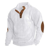 And Winter New Men's Outdoor Jacket Corduroy Leisure Collar Long