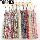 Women Summer Retro Vintage Beach Dress Cotton Sundress Vestidos Verano