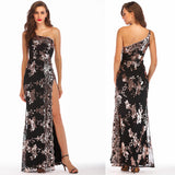 club Party Sequin maxi Dress women summer dress elegant bodycon vintage woman Long dresses clothes vestidos