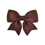1piece Colorful Ribbon Hair Bows With Clip For Baby Girls Mini Cute Hairpins Barrettes Headwear Kids Hair