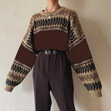 90's Aesthetic SweaterOutfit