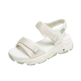 Zingj Celebrity Platform Sandals Female Summer 2023 New Summer Fashion Shoes Casual Sports Women's Shoes Ins Tide- Outfit