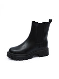 Beige Martin Boots British Wind Thin Black Smoke Cane Boots Summer 2025 Chelsea Short Boots