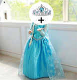 4-10y Baby Girl Princess Dress for Girls Clothing Wear Cosplay Costume Halloween Christmas Party With