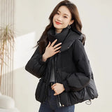 2024 New Cotton Clothes Female Winter Short Korean Version Loose And Thick Small Padded Clothes Cotton-Padded Jacket Advanced Sense Coat Tide-Outfit