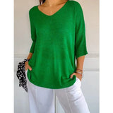 Casual Basic Style Slimming Sleeve Solid