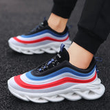 Breathable Men Running Shoes Cushioning Sneakers for Men Outdoor Lightweight Jogging Sport Shoes Traveling Walking