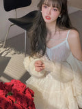 New Women Party Lace Backless Mini Dress Summer Fashion Sexy Sweet Slim Sling Spaghetti Straps V Neck Club Vestidos