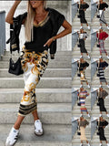 Independent Station Wish2023 Autumn And Winter New Fashionable Bat Sleeve Long Skirt With Hip Suit Skirt
