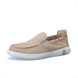 Loafer New Driving Lazy Canvas Shoes LightMen's Vulcanized Shoes Breathable Footwear Men's Flat Shoes Sneaker