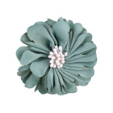 Pcs/lot New Sweet Chiffon Fabric Flower Hair Clips For Girls Safety Hairpin Boutique Barrettes Headwear Kids Hair