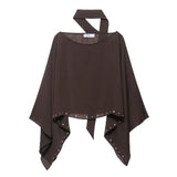 New Rivet Decorative Scarf Fashion Cloak Top