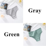 Cotton Panties Female Underpants Sexy Panties for Women Briefs Underwear Intimate Plus Size Pantys Lingerie 4 Solid
