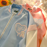 Prove Your Heart Varsity Jacket-Outfit