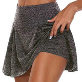 Temperament Commute Summer Solid Color Two-piece Skirt
