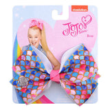 inch JoJo Bows Jojo Siwa Rainbow Printed Knot Ribbon Bow For Girls Handmade Boutique Hair Clip Children Hair