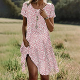 Hot Selling Literary And Art National Wind Round Collar Long