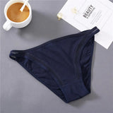 Lingerie Underwear Lace Striped Panties Hollow Out Charming Panties Sexy Women Low Rise Women Female Cotton