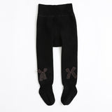 to 12 Years Super Warm Tights In Winter Cute Bowknot Kids Pantyhose With Fleece Inside Thicken Kids Pantyhose For
