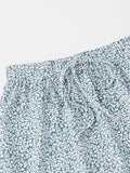 summer new floral minimalist skirt women's ruffled small fresh short skirt light and