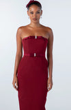 Women's Bag Ass Dress Girl Spring And Summer Burst Open Fork Dress Sexy