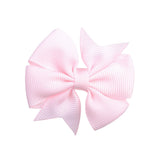 Inches Candy Color Baby Mini Small Bowknot Hair Clips For Cute Girls Safety Hairpins Barrettes Headwear Kids Hair