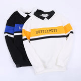 Style Stripe uniform harr Embroidery cartoon men Female Sweatshirt Hoodies Woman Tracksuit Kpop