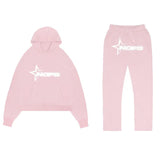 Shangchao Brand NOFS Letter Printed Sports Suit Men's Hip-Hop Street Loose Couple
