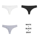 3Pcs/Lot Seamless Panty Set Underwear Female Comfort Intimates Fashion Ladies Low-Rise Briefs Panties Women Sexy
