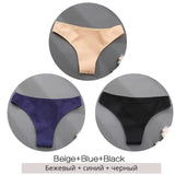 Cotton Underwear Women M-2XL Comfortable Panties Ladies Plus Size Underpants Solid Color Briefs Female