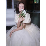 Evening Dress Women's Art Exam 2025 New Adult Dress Dress Light Luxury Niche High-End Design Sense Of High-End