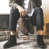 Zingj Chelsea Boots Men's Boots Korean Edition