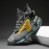 Designer Running Shoes Men Mesh Sneakers Chunky Dad Shoes Jogging Trainers Men Breathable Sports Zapatillas