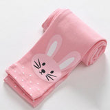 Girls Leggings Cotton Trousers Fille Kids Pants Girls Pants Skinny Print Cartoon Pattern Children Leggings