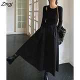 Dresses Women Hollow Out Street Creativity Slim Empire Sexy Party Fashion Tender Korean Style Vintage Ladies Vestido