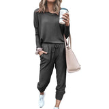 Zingj Spot Autumn And Winter New Women's Style Loose Solid Color Long Sleeve Casual