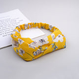 Headband Cross Top Knot Elastic Hair Bands Soft Solid Color Girls Hairband Hair Accessories Twisted Knotted