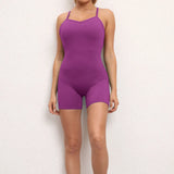 Zingj Sha New No Embarrassment Line Tight Yoga Pants Back Hollow Body Training Fitness Sports Jumpsuit-Outfit