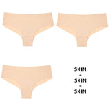 3Pcs/Lot Seamless Panty Set Underwear Female Comfort Intimates Fashion Low-Rise Briefs Panties Women Sexy