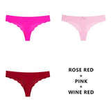 3Pcs/Lot Seamless Panty Set Underwear Female Comfort Intimates Fashion Ladies Low-Rise Briefs Panties Women Sexy