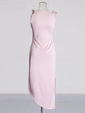 Dress Dress Woman 2025 Spring New Fashion Three-Dimensional Flower Stitched Design-Sensitive Bag-Buffed