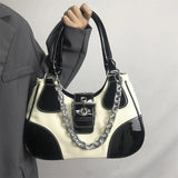 Pu Leather Y2K Crossbody BagOutfit