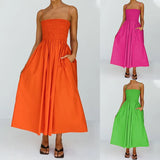 Spot 2025 Spring New Women's Fashion Temperament High Waist Sling Cotton Hemp