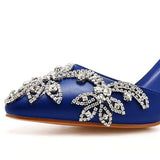 Cm Light-Mouthed Sharp White Wedding Sandals Fine Heel Size Size Diamond Chain Wedding Shoes Wedding Shoes Wedding