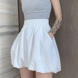 Women Chiffon Cozy Summer College Solid All Match Sweet Ladies Streetwear Popular Wide Leg Trousers Stylish Casual