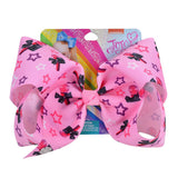 inch JoJo Bows JoJo Siwa Unicorn Grosgrain Ribbon Bow For Girls Handmade Hair Clips Barrettes Headwear Hair Accessories