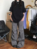 Oversize Three Stripes Short Sleeve