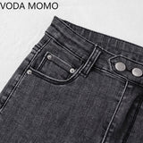 size Jeans Female Denim Pants Black Womens Jeans woman Donna Stretch Bottoms Feminino Skinny Pants For Women