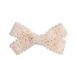 Cotton Linen Leopard Print Hair Bows With Clip For Baby Girls Plaid Hair Clips Barrettes Hairpins Headwear Hair